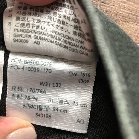 Mens Gray Levi Strauss & Co. Original Riveted 508 size W31 L32 - Picture 7 of 7